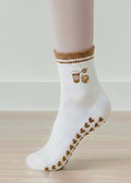 Studio Grip Sock - Pumpkin Spice Latte